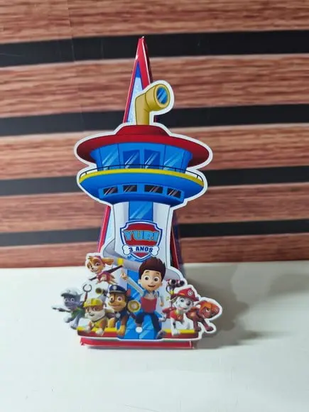 Caixa Piramide Patrulha Canina