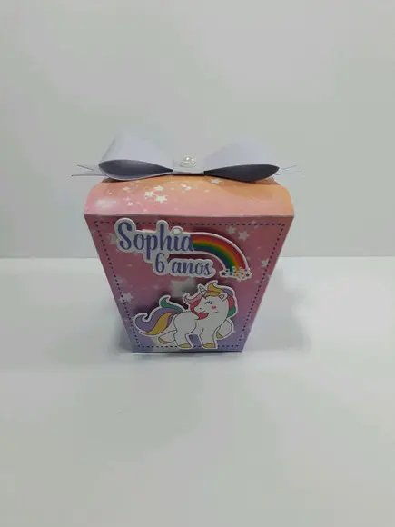 Caixa Sushi Unicórnio