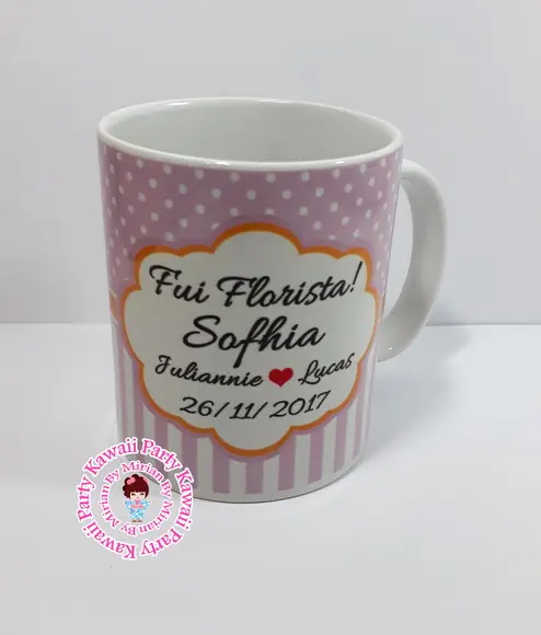 Caneca Florista Casamento