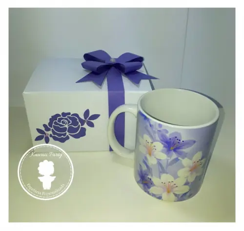 Caneca lirios