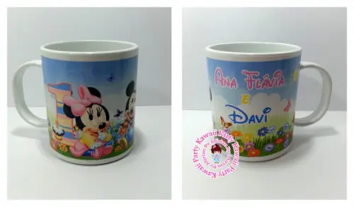 Caneca plástica Baby Disney