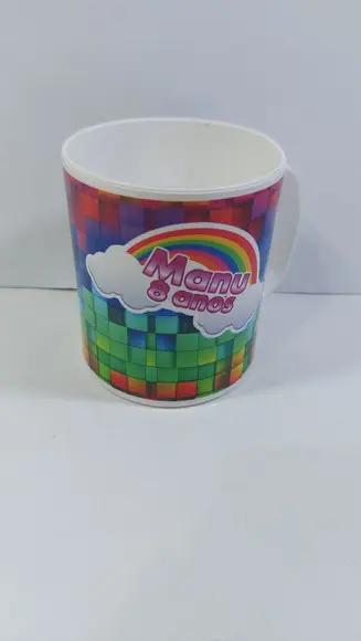 Caneca Plastica Julia Minegirl