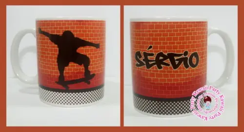 Caneca porcelana personalizada