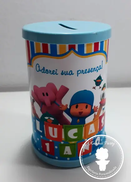 Cofrinho de Papelão Personalizado