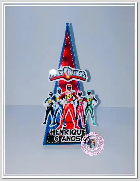Cone Piramide Power Rangers