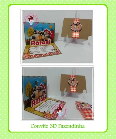 Convite 3D Shaun Carneiro