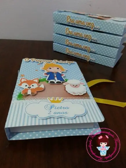 Convite Livro Pequeno Príncipe