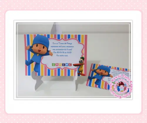 Convite Pocoyo