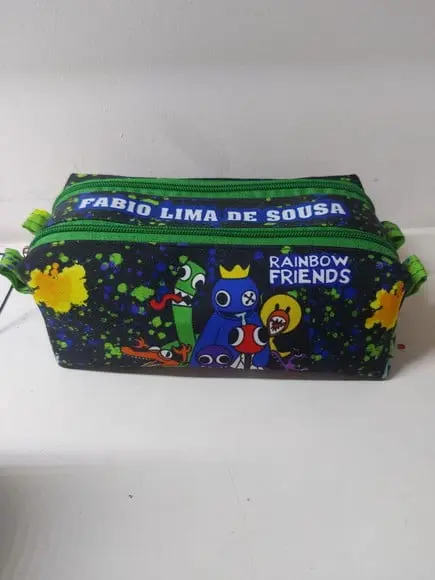 Estojo Duplo Rainbow Friends
