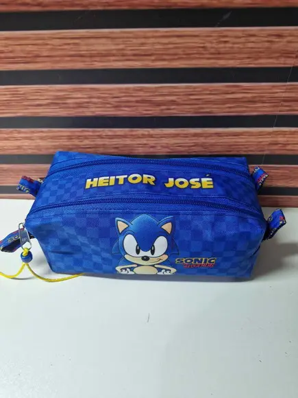 Estojo Duplo Sonic