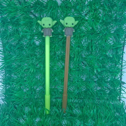 Estojo Triplo Baby Yoda + Caneta