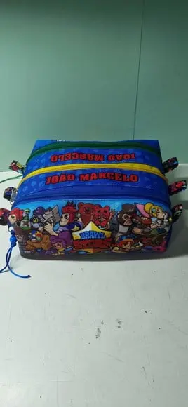 Estojo Triplo Brawl Stars