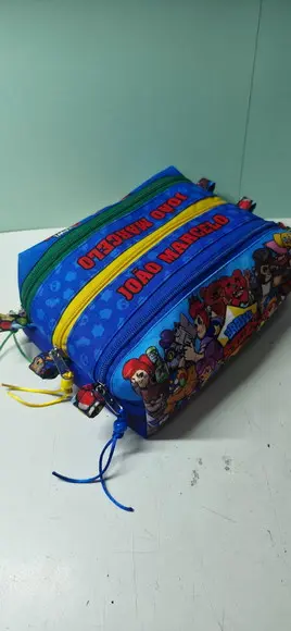Estojo Triplo Brawl Stars