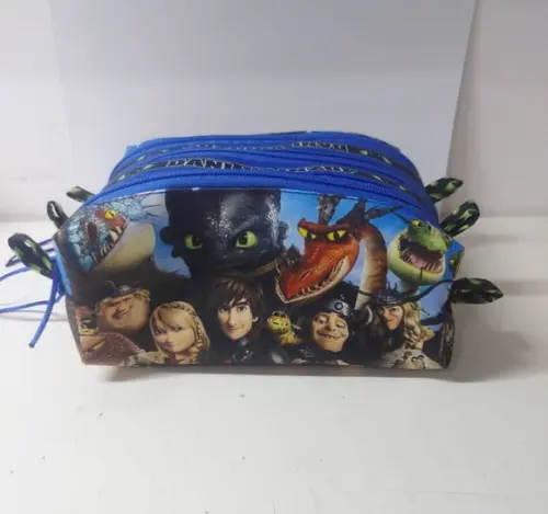 Estojo Triplo Como Treinar Seu Dragao