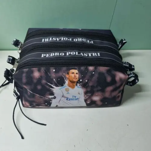 Estojo Triplo Cr7