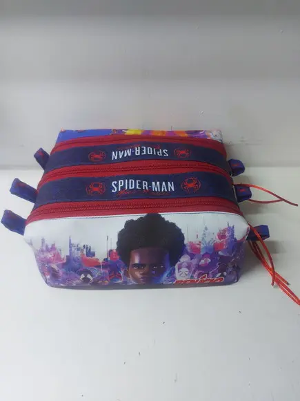 Estojo Triplo Homem Aranha Miles Morales
