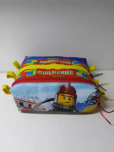 Estojo Triplo Lego City