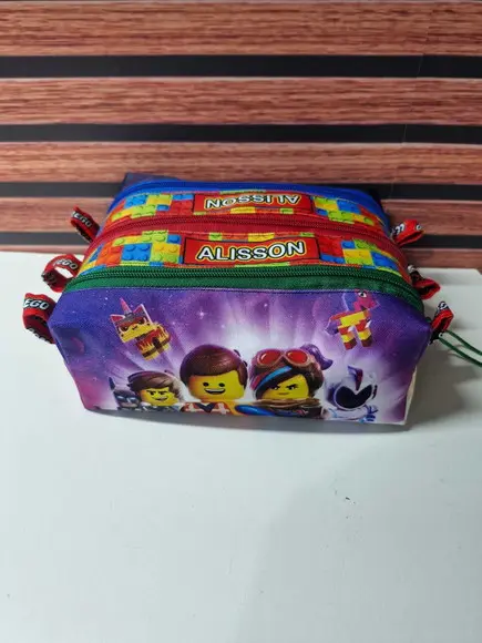 Estojo Triplo Lego Movie