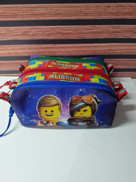 Estojo Triplo Lego Movie