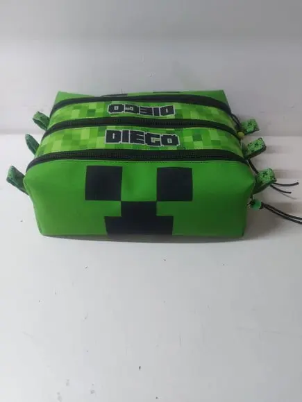 Estojo Triplo Minecraft