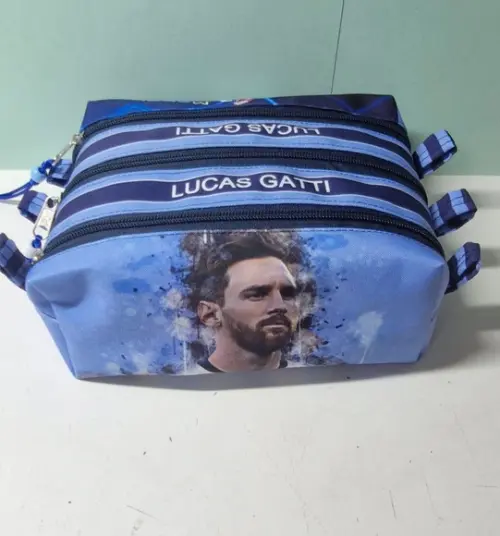 Estojo Triplo Messi