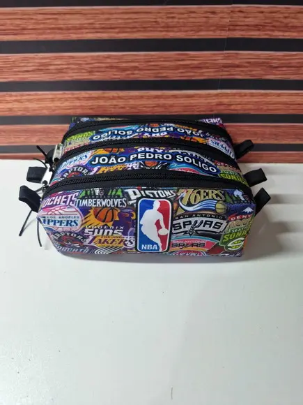 Estojo Triplo Nba