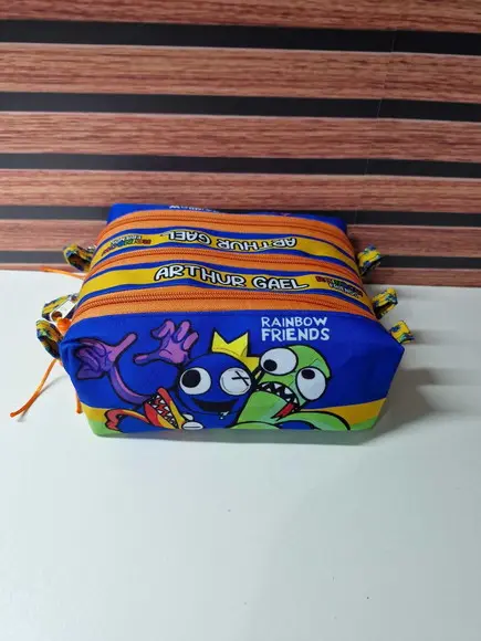 Estojo Triplo Rainbow Friends