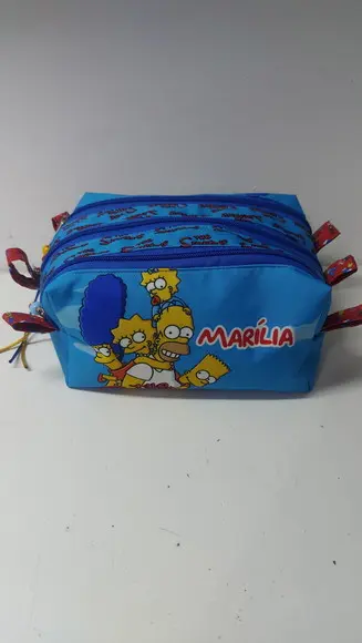 Estojo Triplo Simpsons