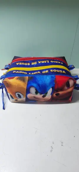 Estojo Triplo Sonic 3
