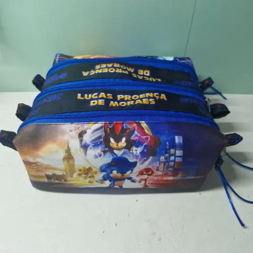 Estojo Triplo Sonic 3