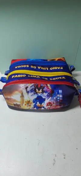 Estojo Triplo Sonic 3
