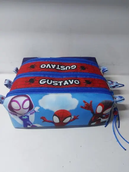 Estojo Triplo Spidey