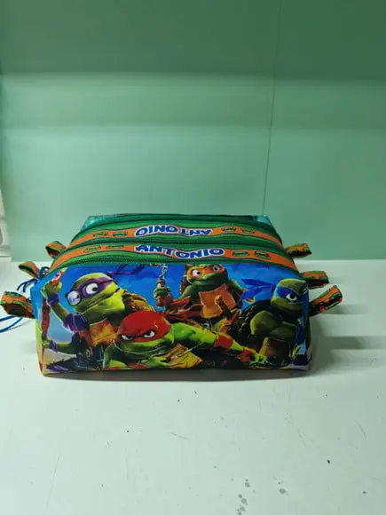 Estojo Triplo Tartarugas Ninja