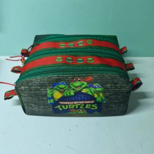 Estojo Triplo Tartarugas Ninjas
