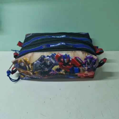 Estojo Triplo Transformers