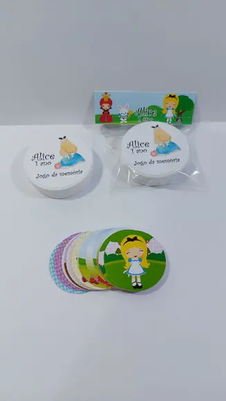 Jogo da Memória Alice no País das Maravilhas