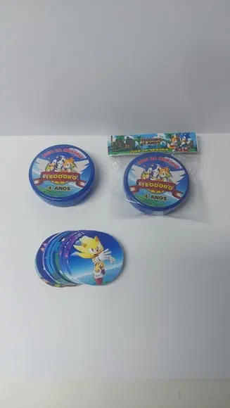 Jogo da Memória Sonic