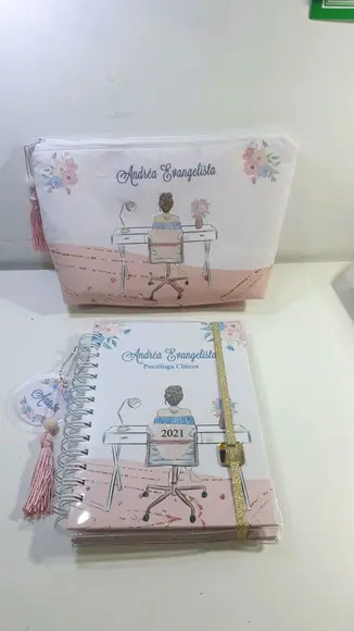 Kit Agenda + Necessaire