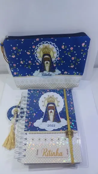 Kit Agenda Nossa Sra Aparecida