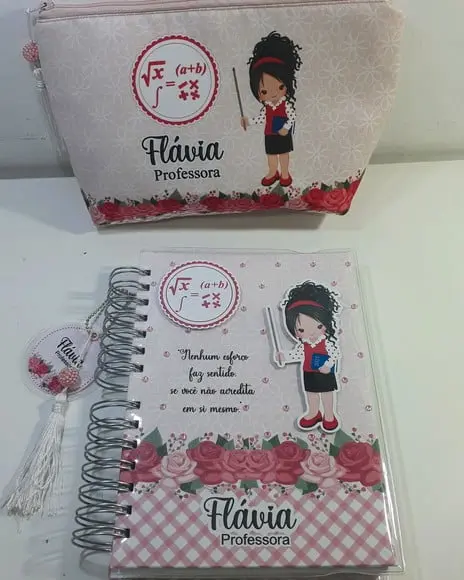 Kit Agenda Professora 2026