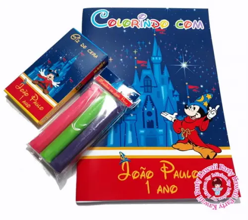 Kit Atividades Mickey Mágico