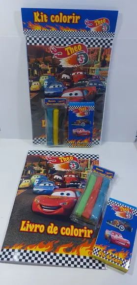 Kit Atividades Carros