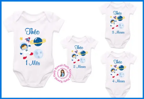 Kit Body Mesversario Astronauta
