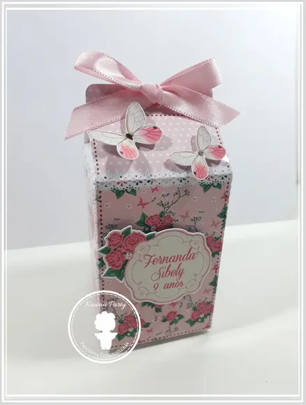 Kit Borboletas Rosa