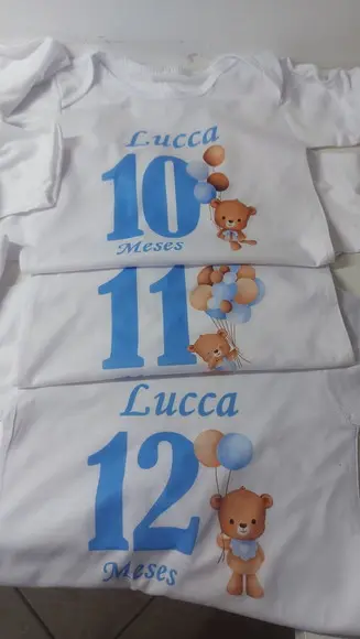 Kit Body Mesversario Ursinho