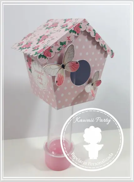 Kit Borboletas Rosa