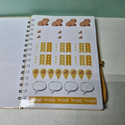 Kit Caderno Capivara