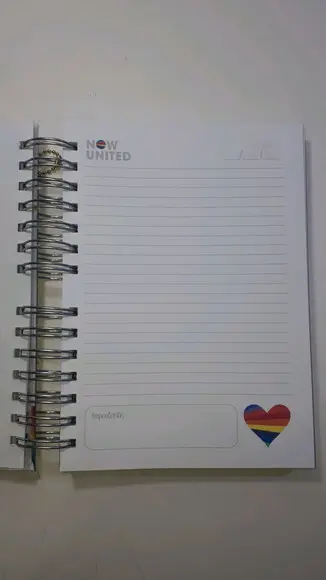Kit Caderno e Estojo Now United