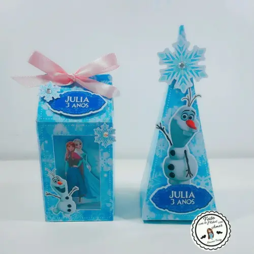 Kit Caixa Frozen