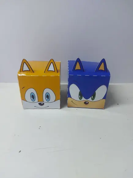 Kit Caixa Cubo Sonic